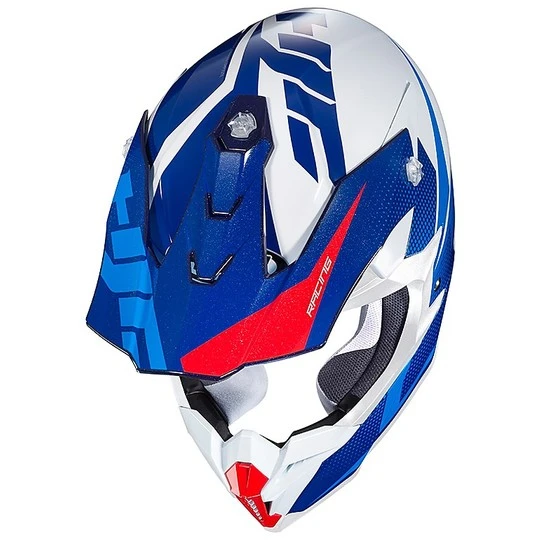 Cross Enduro Motorradhelm HJC I50 Argos MC23 Gelb Blau 5 Cross Enduro Motorradhelm HJC I50 Argos MC23 Gelb Blau – Bild 3