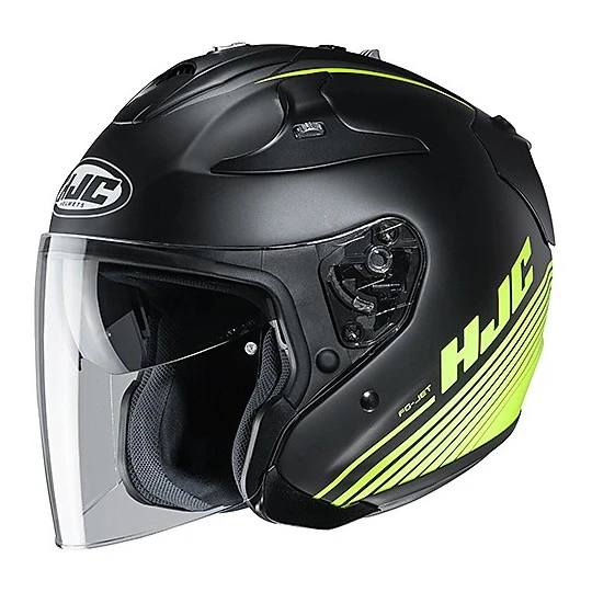 Doppelvisier Faserhelm HJC FG-JET PATON MC4hSF Matt Schwarz Gelb Fluo 3 Doppelvisier Faserhelm HJC FG-JET PATON MC4hSF Matt Schwarz Gelb Fluo
