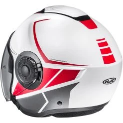 Doppelvisier Jet Helm HJC I40 CAMET MC1SF Weiß Rot -HJC Verkäufe doppelvisier jet helm hjc i40 camet mc1sf weiss rot 103042