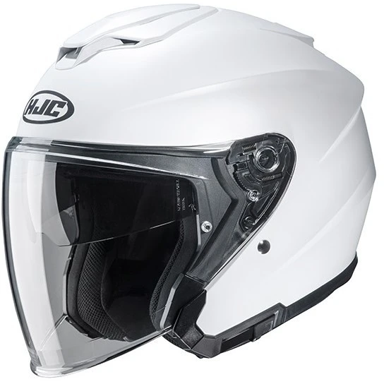 Doppelvisier Motorradhelm Jet HJC I30 UNI Semi Matt Weiß 3 Doppelvisier Motorradhelm Jet HJC I30 UNI Semi Matt Weiß