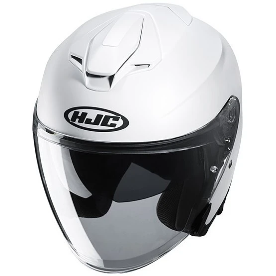 Doppelvisier Motorradhelm Jet HJC I30 UNI Semi Matt Weiß 4 Doppelvisier Motorradhelm Jet HJC I30 UNI Semi Matt Weiß – Bild 2