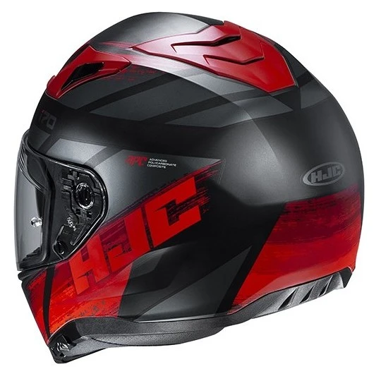 Full Face Doppelvisier Motorradhelm HJC I70 REDEN MC5 Schwarz Rot Matt 5 Full Face Doppelvisier Motorradhelm HJC I70 REDEN MC5 Schwarz Rot Matt – Bild 3