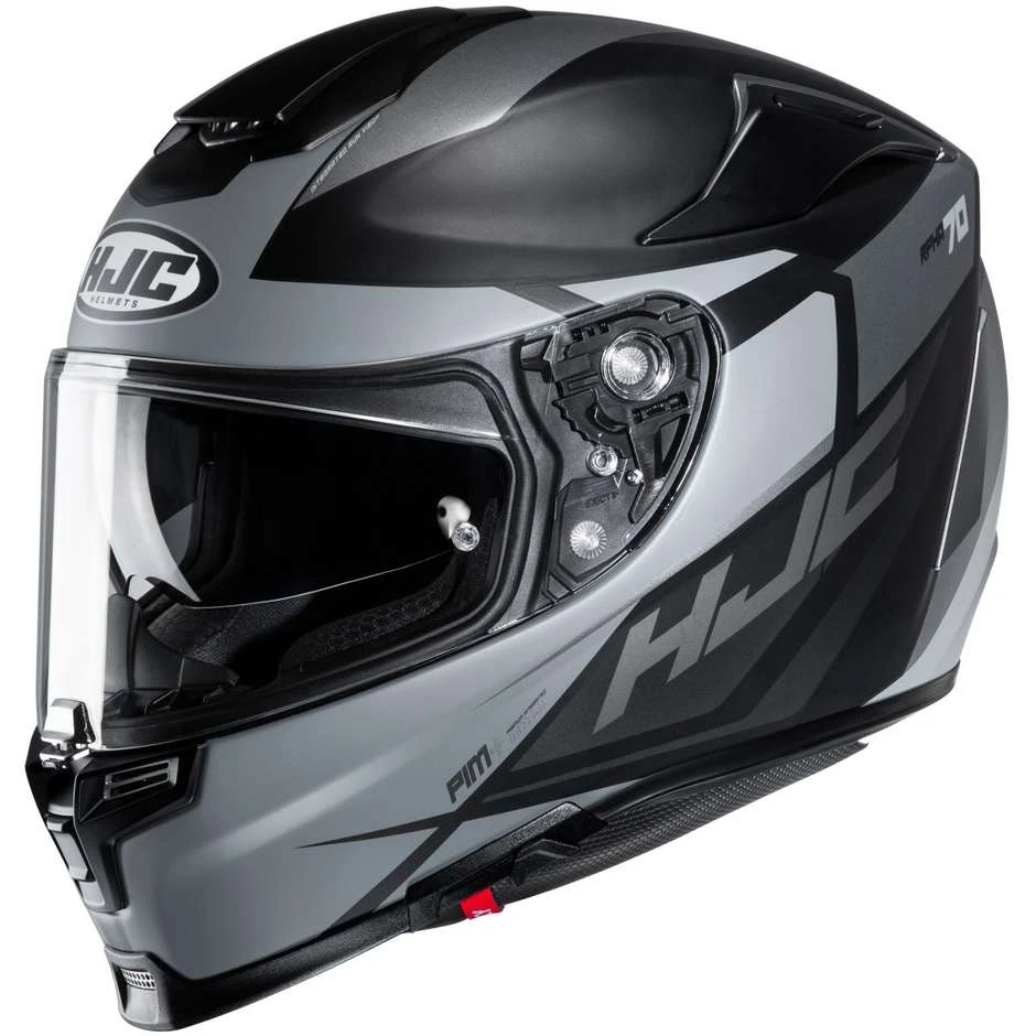 Full Face Motorradhelm HJC Fiber RPHA 70 SAMPRA MC5SF Schwarz Titan 3 Full Face Motorradhelm HJC Fiber RPHA 70 SAMPRA MC5SF Schwarz Titan