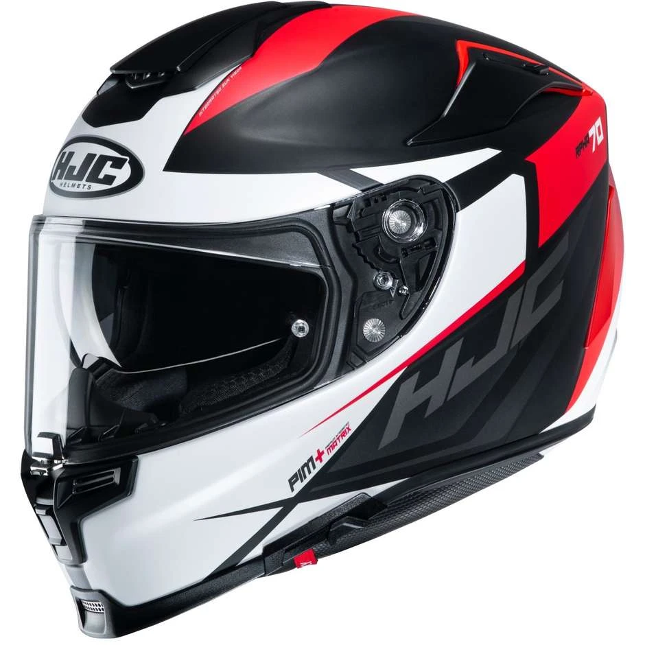 Full Face Motorradhelm In Fiber HJC RPHA 70 SAMPRA MC1SF Schwarz Weiß Rot 3 Full Face Motorradhelm In Fiber HJC RPHA 70 SAMPRA MC1SF Schwarz Weiß Rot
