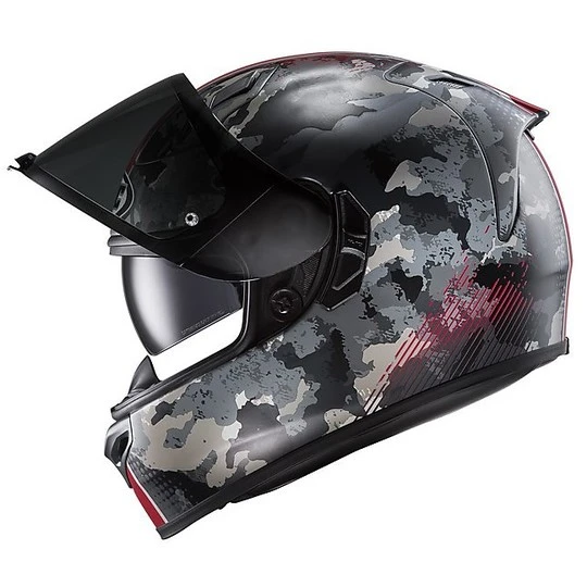 Helm Moto Integral Hjc FG-ST Doppel Visier Void MC1SF 5 Helm Moto Integral Hjc FG-ST Doppel Visier Void MC1SF – Bild 3