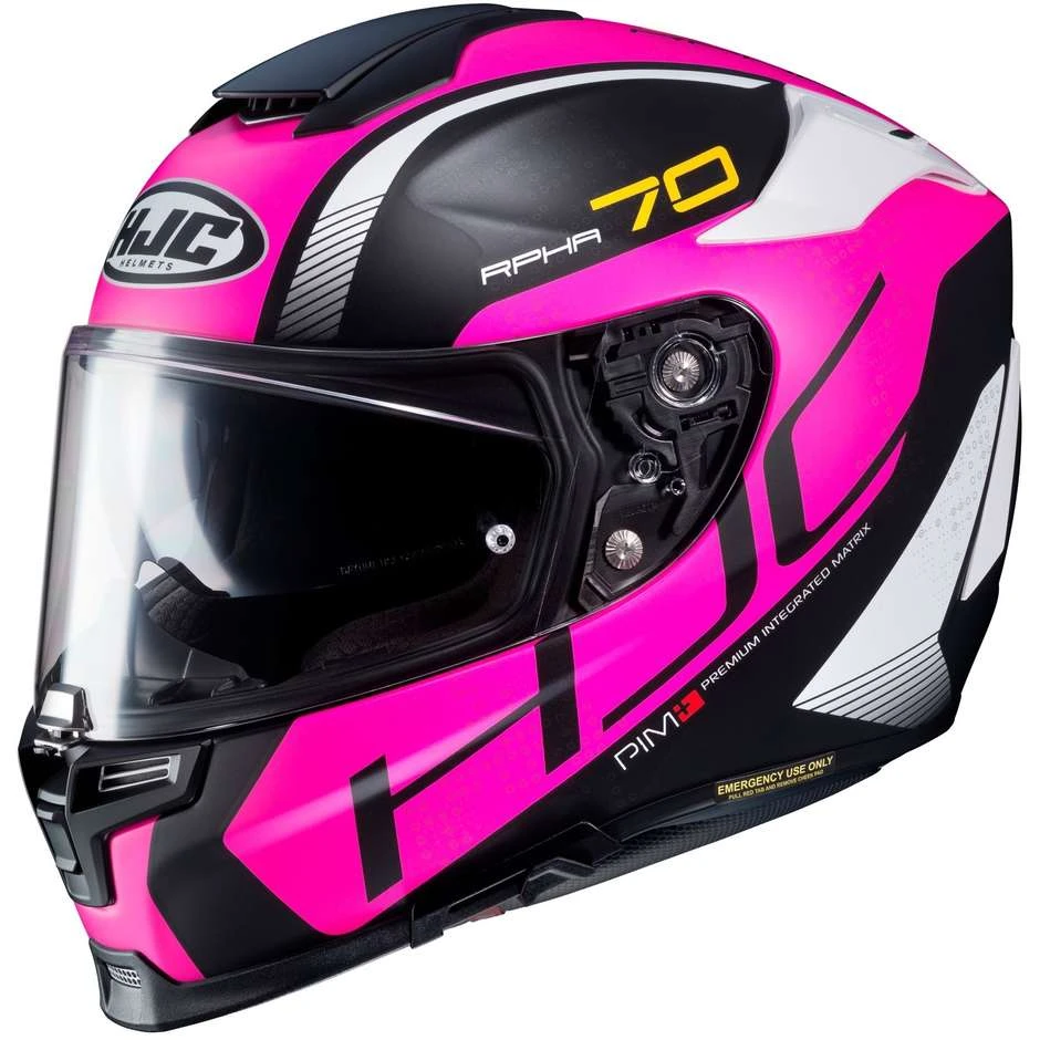 HJC Helm Moto Integral RPHA 70 Vias MC1SF Schwarz Fuchsia Opaque 3 HJC Helm Moto Integral RPHA 70 Vias MC1SF Schwarz Fuchsia Opaque