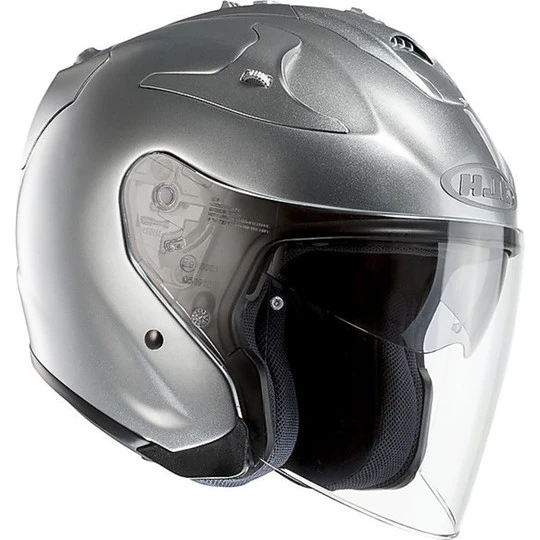 Hjc Motorradhelm Jet Fiber Silber FG-JET 3 Hjc Motorradhelm Jet Fiber Silber FG-JET