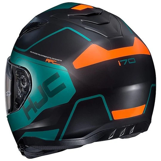 Integral Motorrad Helm HJC I70 Doppel Visier Karon MC2SF Hellblau 4 Integral Motorrad Helm HJC I70 Doppel Visier Karon MC2SF Hellblau – Bild 2
