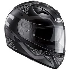 Integral Motorrad Helm HJC TR-1 Tholos MC5SF Schwarz Weiß