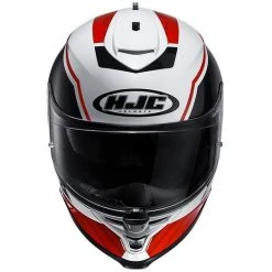 Integral Motorrad-Sturzhelm HJC IS17 Doppel Visor Tridents MC-1 Weiß Rot -HJC Verkäufe integral motorrad sturzhelm hjc is17 doppel visor tridents mc 1 weiss rot 26002