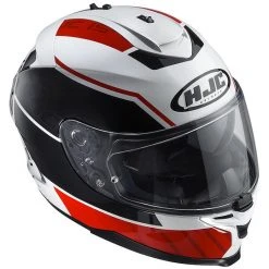 Integral Motorrad-Sturzhelm HJC IS17 Doppel Visor Tridents MC-1 Weiß Rot -HJC Verkäufe integral motorrad sturzhelm hjc is17 doppel visor tridents mc 1 weiss rot 26003