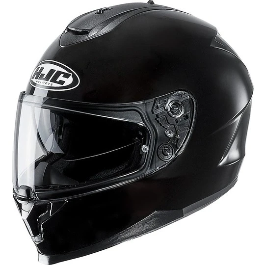 Integral Motorradhelm HJC C70 Doppel Visier Glossy Black 3 Integral Motorradhelm HJC C70 Doppel Visier Glossy Black