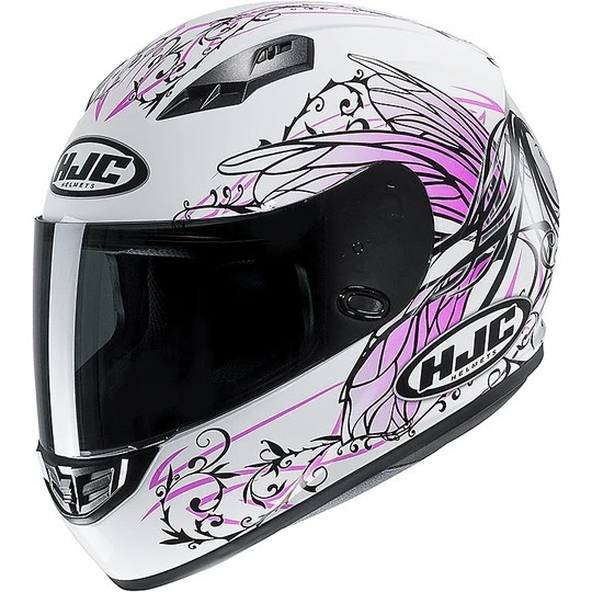 Integral Motorradhelm HJC CS-15 NAVIYA MC8 Weiß Pink 3 Integral Motorradhelm HJC CS-15 NAVIYA MC8 Weiß Pink