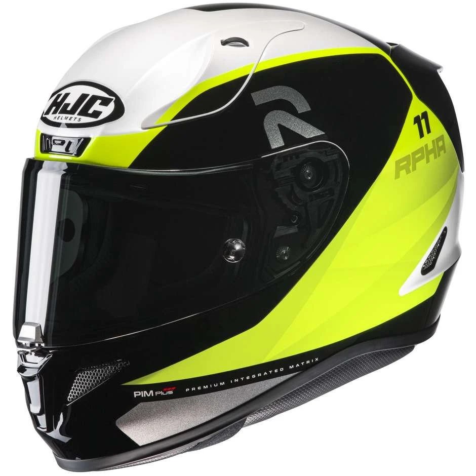 Integral Motorradhelm Hjc RPHA 11 TEXEN MC3H 3 Integral Motorradhelm Hjc RPHA 11 TEXEN MC3H