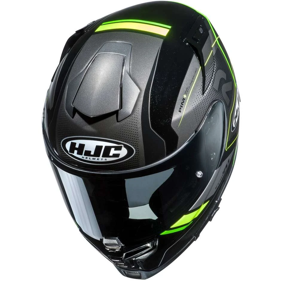 Integral Motorradhelm Hjc RPHA 70 Doppel Visier Koptisch MC4H Schwarz Gelb 4 Integral Motorradhelm Hjc RPHA 70 Doppel Visier Koptisch MC4H Schwarz Gelb – Bild 2