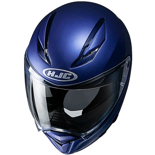 Integralhelm Fiber Doppelvisier Motorrad HJC F70 Semi Opaque Blue Metallic 4 Integralhelm Fiber Doppelvisier Motorrad HJC F70 Semi Opaque Blue Metallic – Bild 2