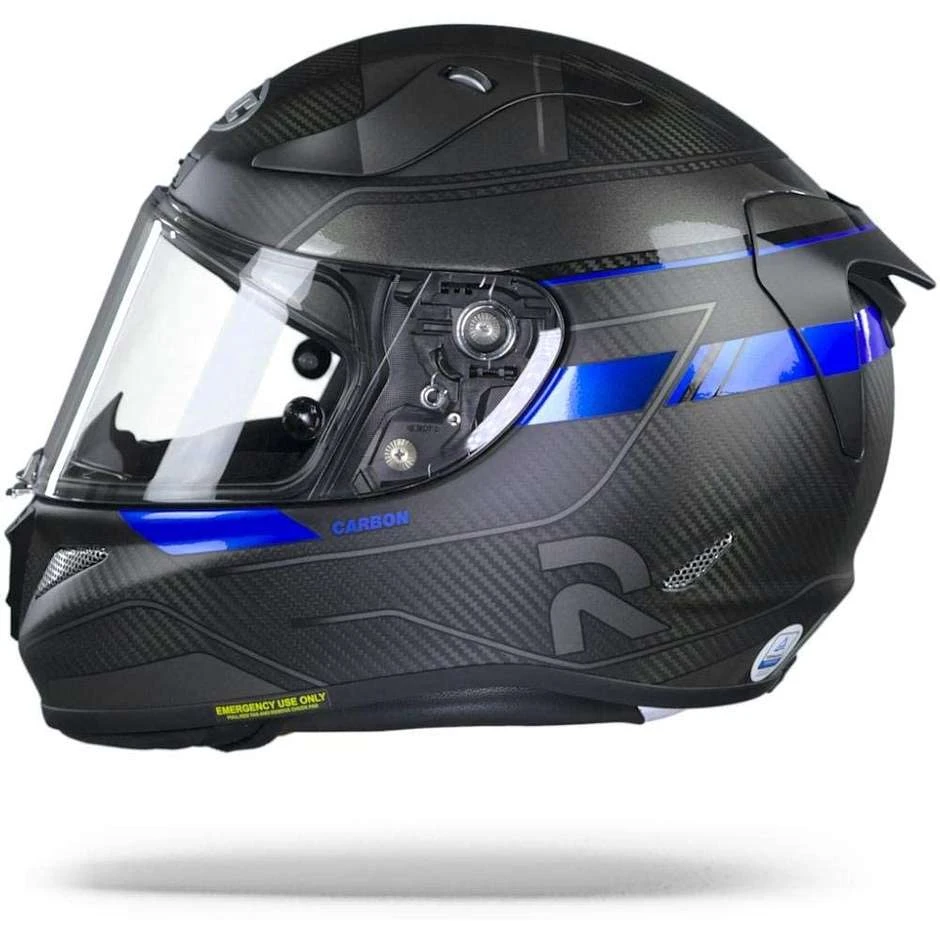 Integralhelm Moto HJC Carbon RPHA 11 Carbon NAKRI MC2SF Schwarz Blau 5 Integralhelm Moto HJC Carbon RPHA 11 Carbon NAKRI MC2SF Schwarz Blau – Bild 3
