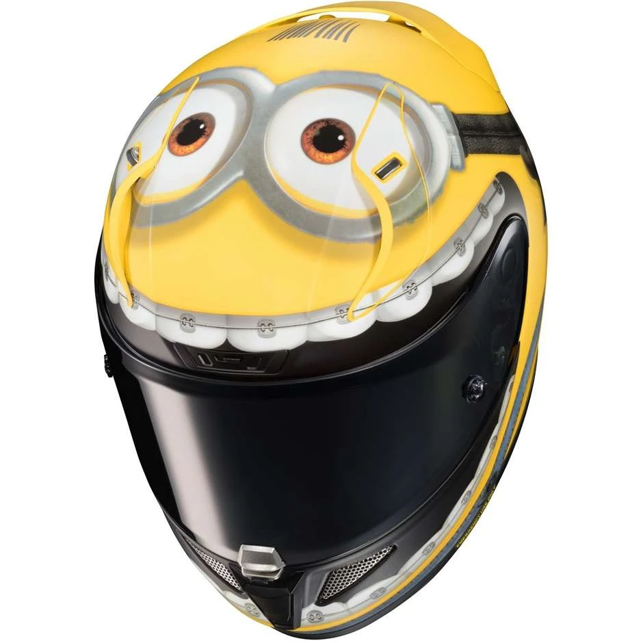 Integrierter Motorradhelm Aus Faser HJC RPHA 11 OTTO MINIONS MC3SF 4 Integrierter Motorradhelm Aus Faser HJC RPHA 11 OTTO MINIONS MC3SF – Bild 2