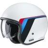 Jet Custom Helm Aus Fiber HJC V30 OSOR MC10 Weiß 2 Jet Custom Helm Aus Fiber HJC V30 OSOR MC10 Weiß -HJC Verkäufe jet custom helm aus fiber hjc v30 osor mc10 weiss 138421