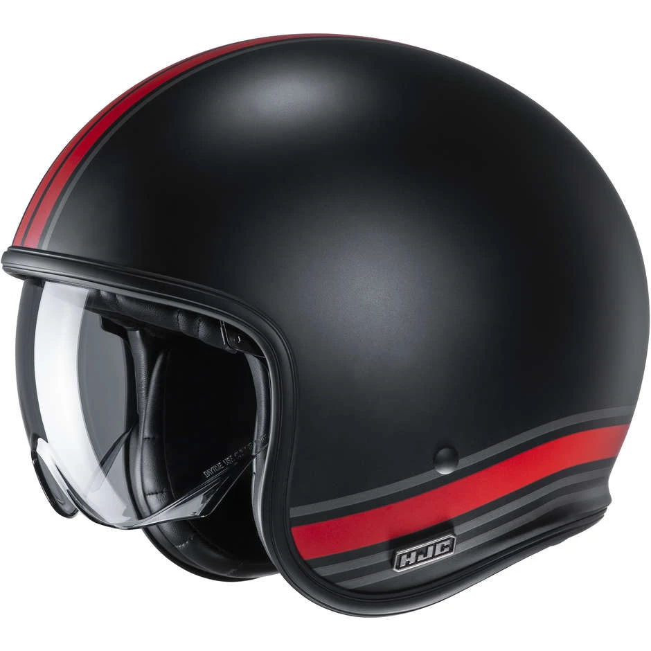Jet Custom Helm Aus Fiber HJC V30 SENTI MC1SF Schwarz Matt Rot 3 Jet Custom Helm Aus Fiber HJC V30 SENTI MC1SF Schwarz Matt Rot