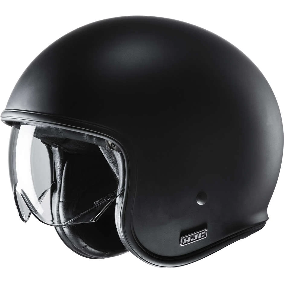 Jet Custom Helm Aus Glasfaser HJC V30 Semi Matte Black 3 Jet Custom Helm Aus Glasfaser HJC V30 Semi Matte Black
