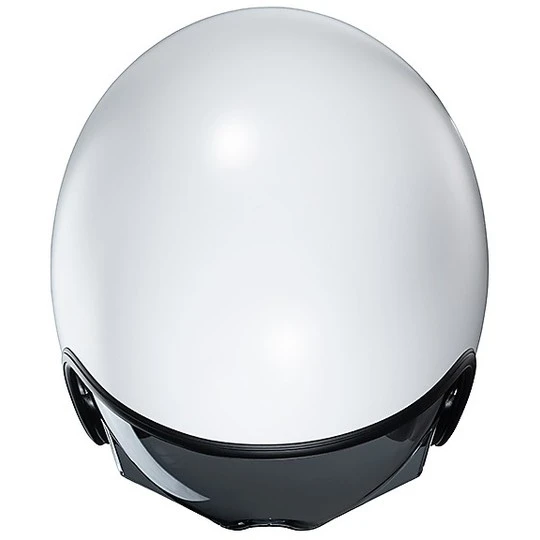 Jet Custom Helm Aus HJC V30 Semi Opaque White Fiber 5 Jet Custom Helm Aus HJC V30 Semi Opaque White Fiber – Bild 3