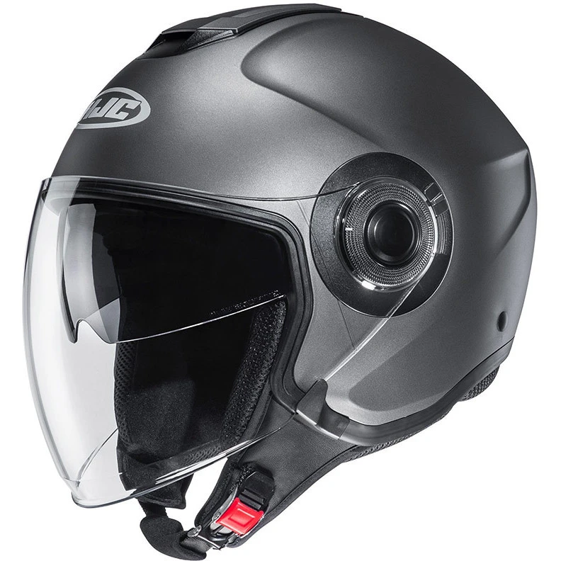 Jet Helm Doppelvisier HJC Moto I40 Semi Titanium Opaque 3 Jet Helm Doppelvisier HJC Moto I40 Semi Titanium Opaque