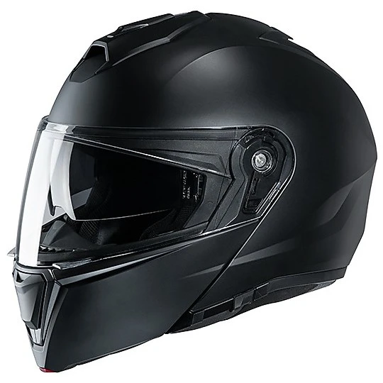 Modularer Helm Mit Doppelter Homologation P / J Moto HJC I90 Semi Matte Black 3 Modularer Helm Mit Doppelter Homologation P / J Moto HJC I90 Semi Matte Black