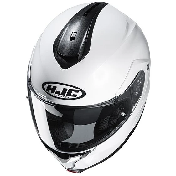 Modularer Motorradhelm HJC C91 UNI White Pearl 4 Modularer Motorradhelm HJC C91 UNI White Pearl – Bild 2