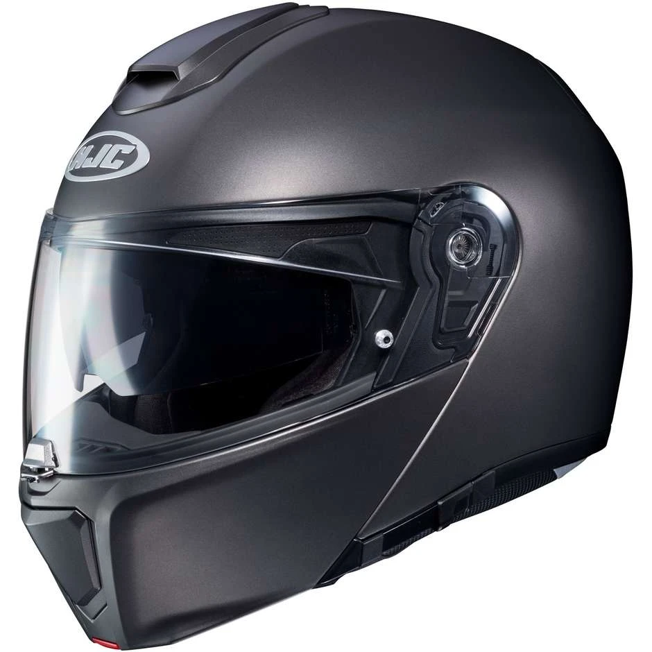 Modularer Motorradhelm Hjc RPHA 90S UNI Matt Titanium 3 Modularer Motorradhelm Hjc RPHA 90S UNI Matt Titanium