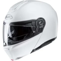 Modularer Motorradhelm Hjc RPHA 90S UNI Matt Weiß