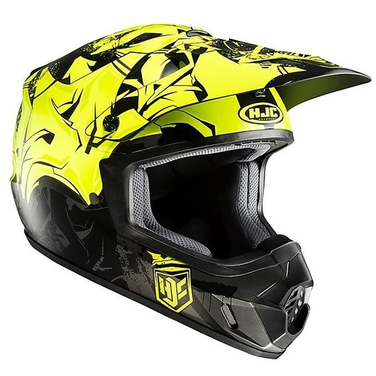 Moto Cross Enduro Helm HJC CS-MX II Graffed MC4HSF 3 Moto Cross Enduro Helm HJC CS-MX II Graffed MC4HSF