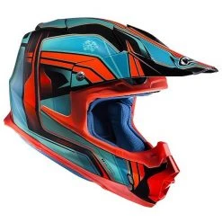 Moto Cross Enduro Helm HJC FX-Cross Kolben MC4