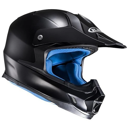 Moto Cross Enduro Helm HJC FX-Cross Semi Matte Black 3 Moto Cross Enduro Helm HJC FX-Cross Semi Matte Black