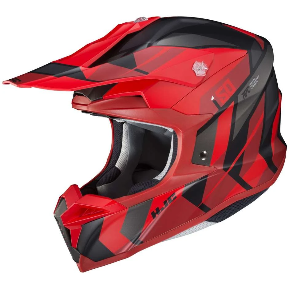 Moto Cross Enduro Helm HJC I50 VANISH MC1SF Mattrot 3 Moto Cross Enduro Helm HJC I50 VANISH MC1SF Mattrot