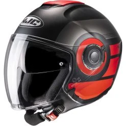Motorradhelm Jet Hjc I40 SPINA MC1SF Blickdicht