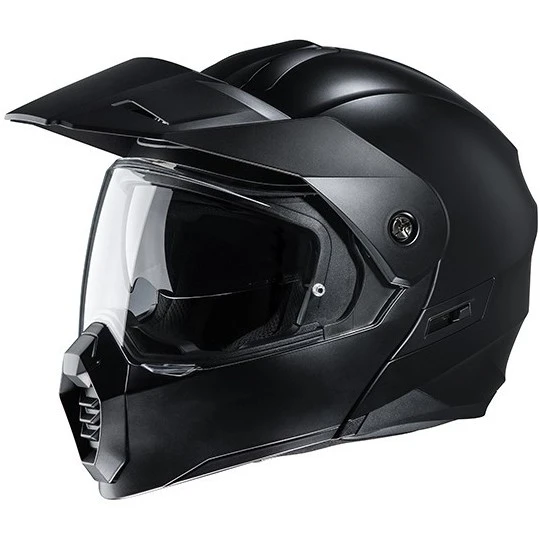 Touring Modular Motorradhelm HJC C80 UNI Schwarz Glänzend 3 Touring Modular Motorradhelm HJC C80 UNI Schwarz Glänzend