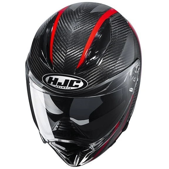 Vollcarbon Motorradhelm HJC F70 Carbon ESTON MC1 Rot 4 Vollcarbon Motorradhelm HJC F70 Carbon ESTON MC1 Rot – Bild 2