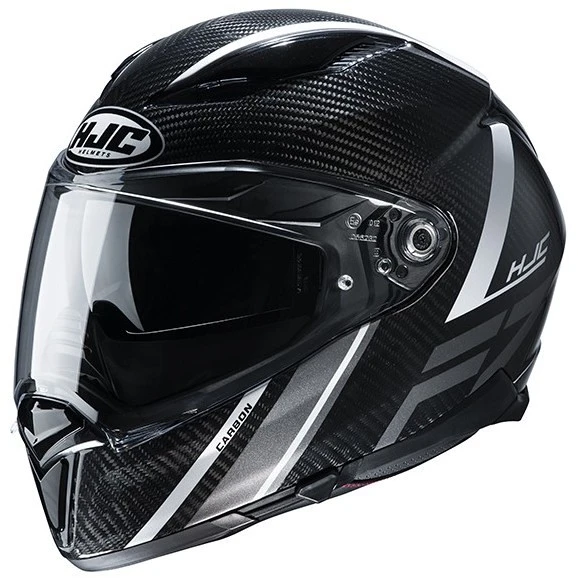 Vollcarbon Motorradhelm HJC F70 Carbon ESTON MC5 Grau 3 Vollcarbon Motorradhelm HJC F70 Carbon ESTON MC5 Grau