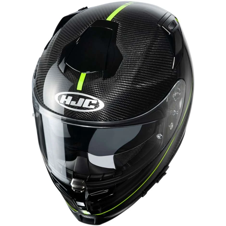 Vollcarbon Motorradhelm HJC RPHA 70 Carbon ARTAN MC4H Gelb 4 Vollcarbon Motorradhelm HJC RPHA 70 Carbon ARTAN MC4H Gelb – Bild 2