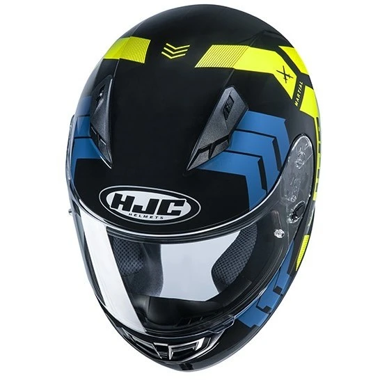 Vollgesichts-Motorradhelm HJC CS-15 MARTIAL MC4H Schwarz Blau Gelb 4 Vollgesichts-Motorradhelm HJC CS-15 MARTIAL MC4H Schwarz Blau Gelb – Bild 2
