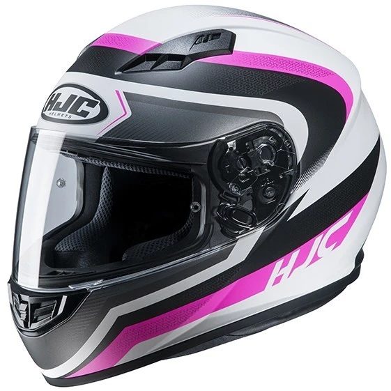 Vollgesichts-Motorradhelm HJC CS-15 RAKO MC8HSF Weiß Rosa Matt 3 Vollgesichts-Motorradhelm HJC CS-15 RAKO MC8HSF Weiß Rosa Matt