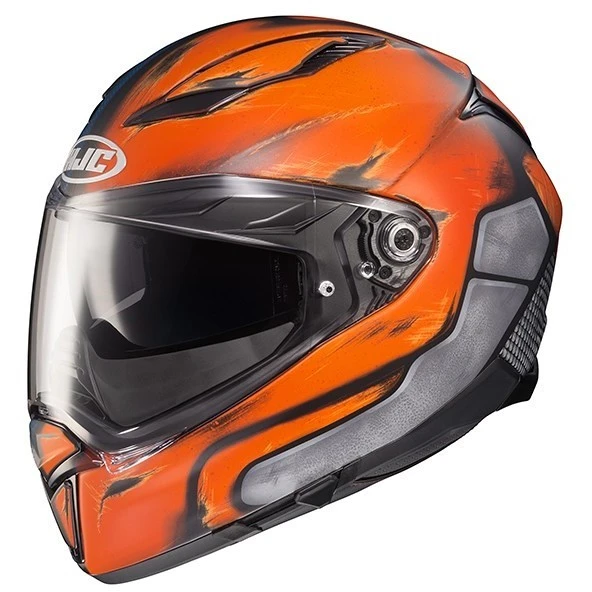 Vollgesichts-Motorradhelm HJC F70 DEATHSTROKE DC COMICS MC27SF Matt Orange 3 Vollgesichts-Motorradhelm HJC F70 DEATHSTROKE DC COMICS MC27SF Matt Orange