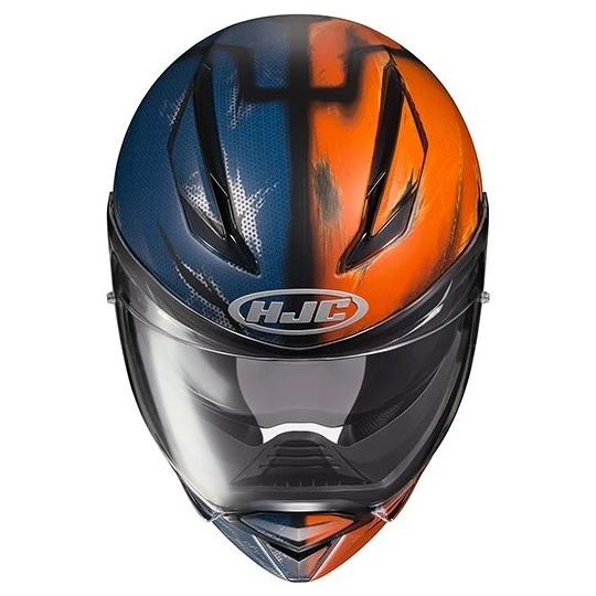Vollgesichts-Motorradhelm HJC F70 DEATHSTROKE DC COMICS MC27SF Matt Orange 7 Vollgesichts-Motorradhelm HJC F70 DEATHSTROKE DC COMICS MC27SF Matt Orange – Bild 5