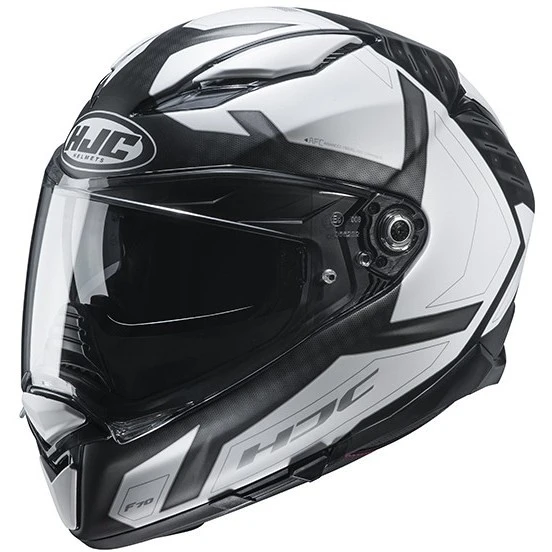 Vollgesichtsmotorradhelm HJC F70 DEVER MC5SF Schwarz Matt Weiß 3 Vollgesichtsmotorradhelm HJC F70 DEVER MC5SF Schwarz Matt Weiß
